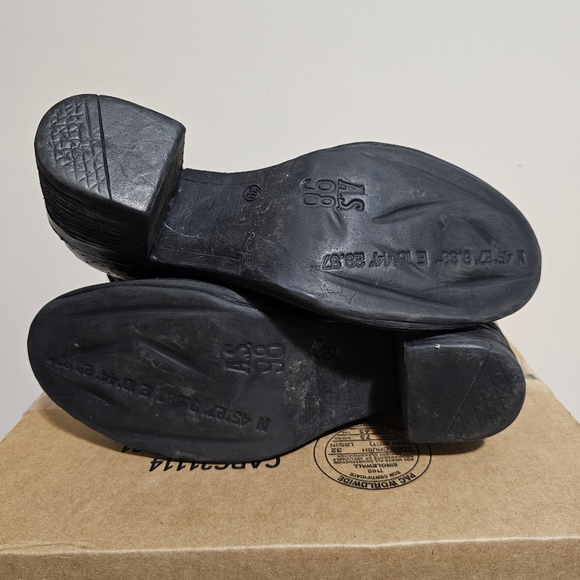 A.S.98 Jase black floral boots Sz. 8.5 - Picture 8 of 10